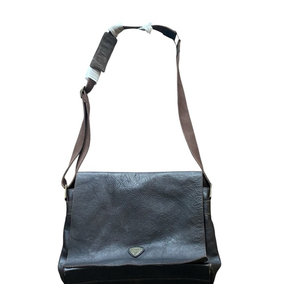 Triumph Messenger Saddlebag Genuine leather bag - Picture 1 of 16